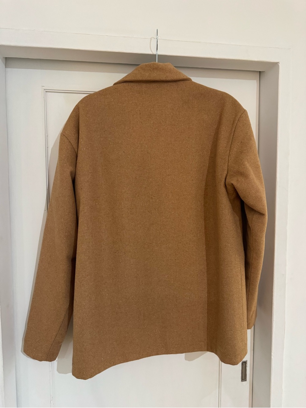 Urban Outfitters Men's Camel/Tan Button-Front Wool Jacket - Picture 2 of 3
